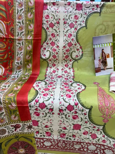 Coco Printed Pakistani Inspired Digital Print Dress